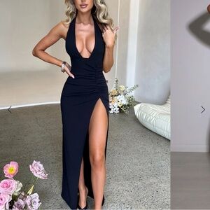 MELANI MAXI DRESS - BLACK